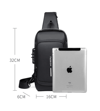Whenaura Lockable Chest Bag