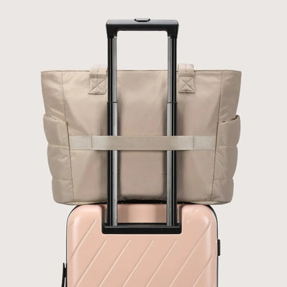Whenaura Puffy Tote Bag