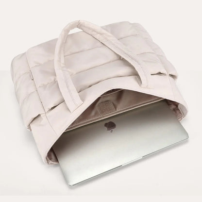 Whenaura Puffy Tote Bag