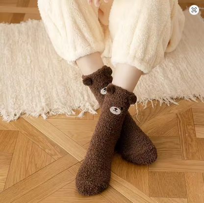 Teddy Bear Peluş Çorap