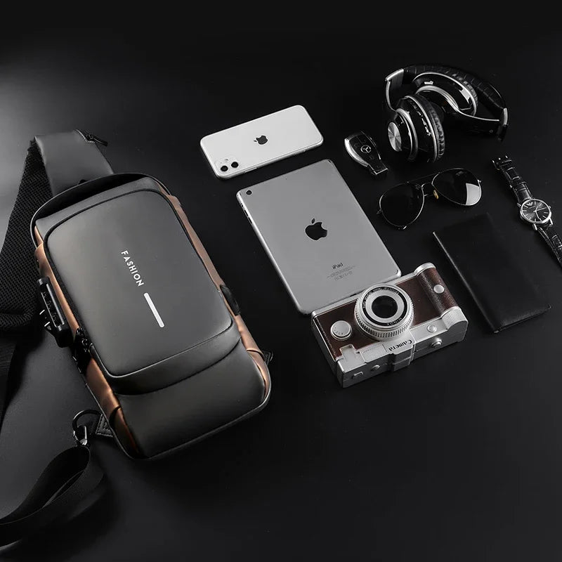 Whenaura Lockable Chest Bag